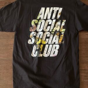 Anti Social Social Club ‘Drop a Pin’ Tshirt. Men’s medium.